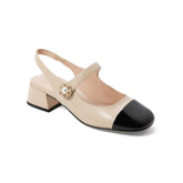 Mary Jane Genuine Leather Flats Newgew