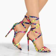 Lace-Up Closure Single Sole Heels Pairmore