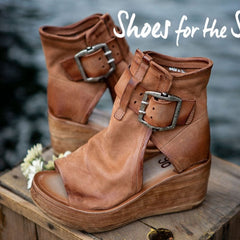 Summer Thick-soled Fish Mouth Sandals Newgew