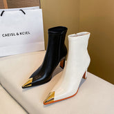 Fable Cap Toe Boots Beige NEW GEW