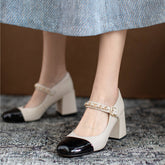 Zoe Chunky Heel Mary Janes Newgew