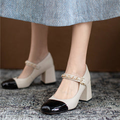 Zoe Chunky Heel Mary Janes Newgew