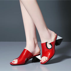 Handmade Gladiator Slides Sandals Heels Newgew