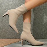 Knitted Sock Boots Newgew