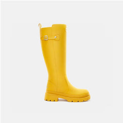 Fashionable Waterproof Non-slip Tall Rain Boots Newgew