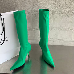 Pointed Toe Stiletto Boots Newgew