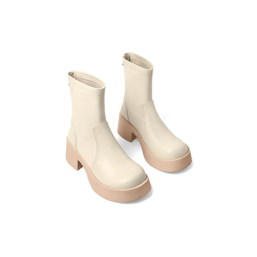 Zipper Minimalism Boots Newgew