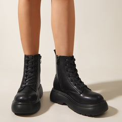 Thick-soled British Style Martin Boots Newgew