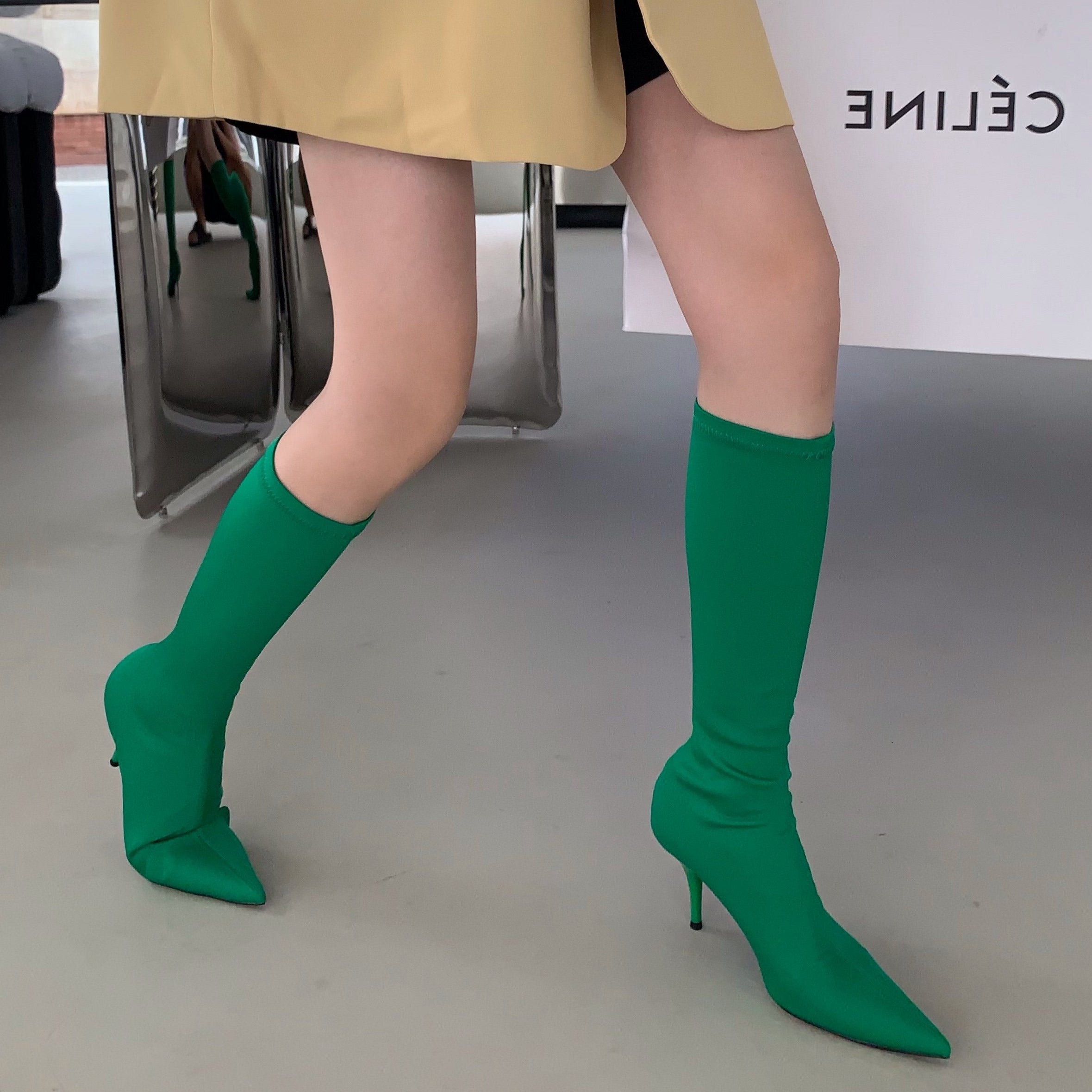 Pointed Toe Stiletto Boots Newgew