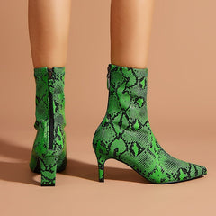 NewPointed Toe High Heeled Boots Newgew