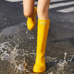 Fashionable Waterproof Non-slip Tall Rain Boots Newgew