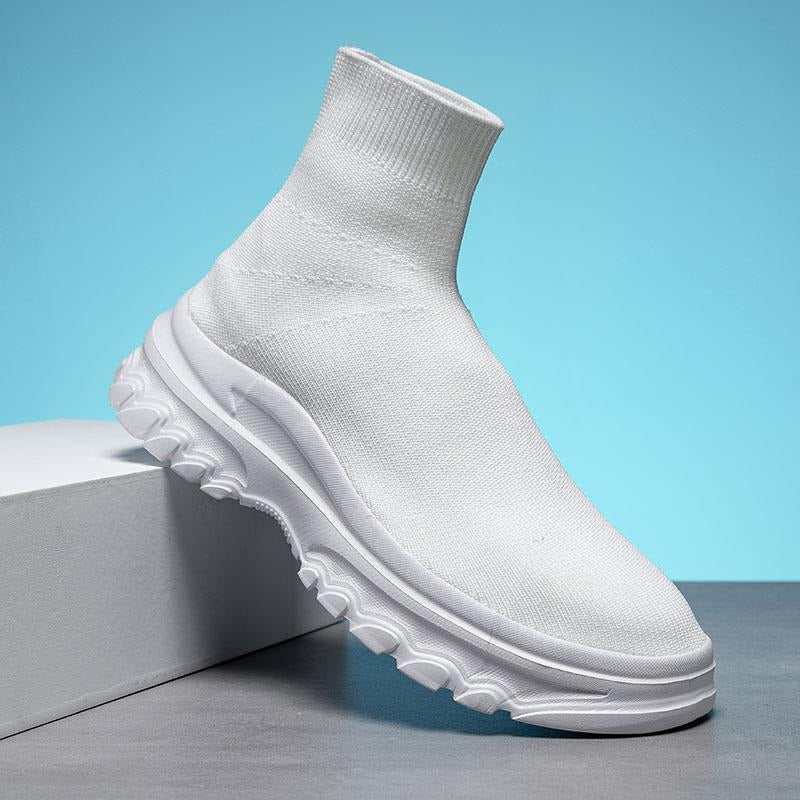 One-step Flying Knit Sneakers Newgew