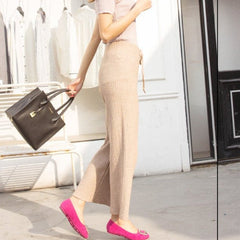 Buckle Decor Suede Ballet Flats Newgew