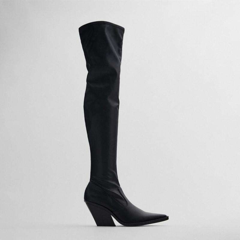 Overlength Wedge Boots Newgew