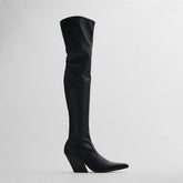 Overlength Wedge Boots Newgew