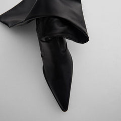 Overlength Wedge Boots Newgew