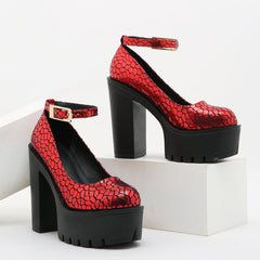 Halloween Thick-soled Fashionable High Heels Newgew