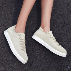 Front Lace-up Flying Knit Sports Casual Sneakers Newgew