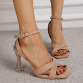 Ankle-strap Heel Sandals Newgew