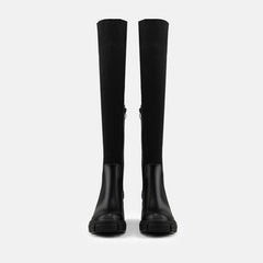 NewLong Thick High Heeled Elastic Over-knee Boots Newgew
