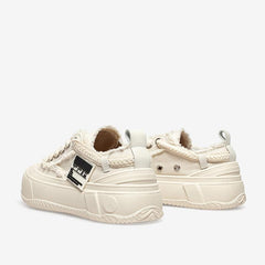 Front Lace-up Casual Canvas Shoes Newgew