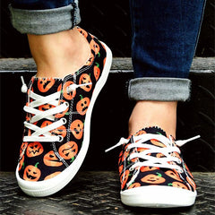 Newbell Halloween Pumpkin Casual Sneakers Newgew