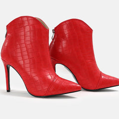 Pointed Toe Short Boots Newgew