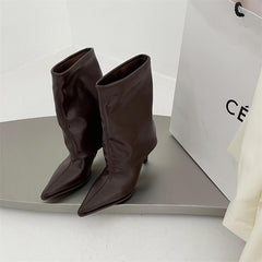 Pointed Toes Stilettos High Boots Stilettos Newgew