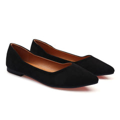Suede Minimalist Point Toe Flats Newgew