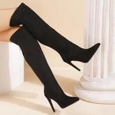 Pointed Toe Over-the-knee Boots Newgew