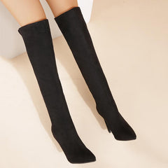 Pointed Toe Over-the-knee Boots Newgew