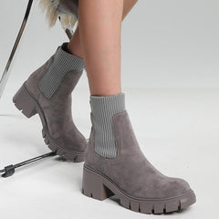 British Style Chunky Thick-soled Martin Boots Newgew