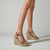 Ankle Strap Espadrille Wedge Sandals Newgew