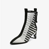 Forest Mesh Ankle Boots Newgew