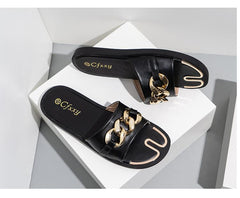 Thick Bottom Versatile Flat Sandals Newgew