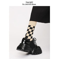 Party Square Head Loafers Newgew-AL