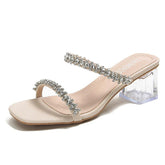 Newbella Diamond Deta Chunky heeled Sandals Newgew