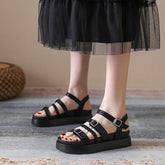 Strappy Platform Sandals Newgew