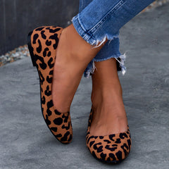 Leopard Print Ballet Flat Newgew