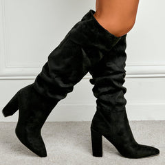 Point Toe Heeled Boots Newgew