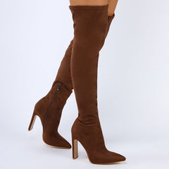 Over Knee Heeled Boots Newgew