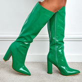 Pointed Heeled Boots Newgew