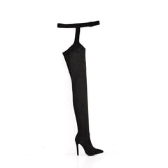 Over Knee Heeled Boots Newgew