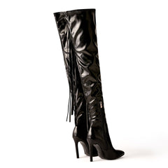 Over Knee Heeled Boots Newgew