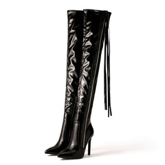 Over Knee Heeled Boots Newgew