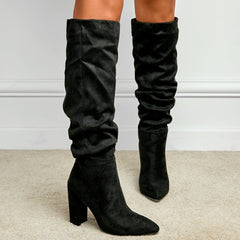 Point Toe Heeled Boots Newgew
