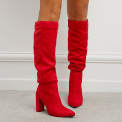 Point Toe Heeled Boots Newgew