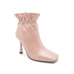 Square Heeled Booties Newgew