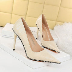 Point Toe Heel Pumps Newgew