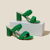 Block Heeled Sandals Newgew